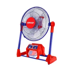 EMTOP - VENTILADOR 13p 20V BARE CONEXIÓN ELECTRICA E INALÁMBRICA