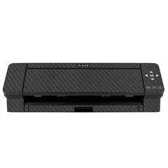 GENERICO - Skin adhesivo Fibra carbono Gris silhouette cameo 4