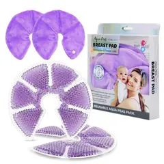 DAUER - Compresas de Lactancia Gel Reutilizables Calor-Frio x2 Und