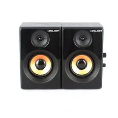 HALION - PARLANTE GAMING HA-S502 MADERA 10W USB 2.0