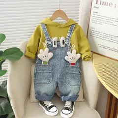 GENERICO - ROPA CONJUNTOS PARA NIÑO DE MANITOS - OVEROLL Y POLERA