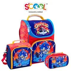 SCOOL - SET MOCHILA PICK MAGIC PVC SONIC PRIME