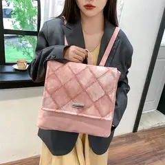 GENERICO - Mochila de cuero vegano importado