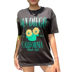 ENGELL - Polo Oversize San Diego Negro