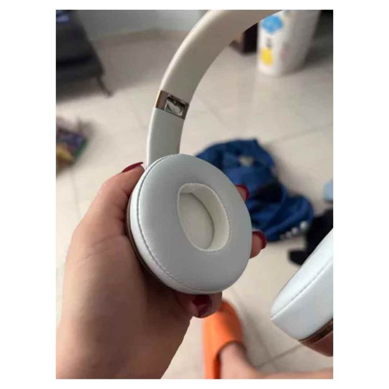 Almohadillas compatibles con Beats Solo 2 - 3 color Blanco