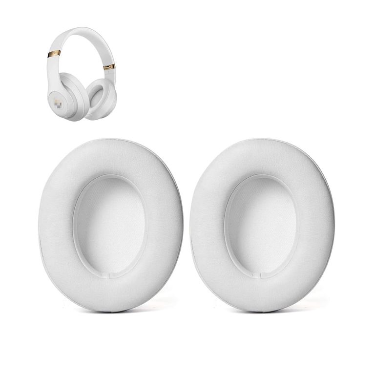 Almohadillas compatibles con Audifono Beats Studio 2.0 - 3.0 (blanco)