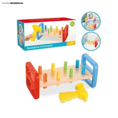 GENERICO - Juguete divertido mesa para martillar didáctico para niños
