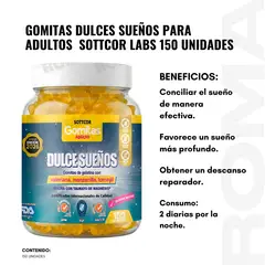 GENERICO - VALERIANA PARA ADULTOS 130 GOMITAS SOTTCOR LABS