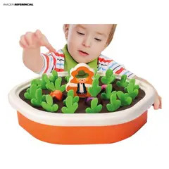 GENERICO - Juguete Didáctico Cosecha Montessori de Vegetales
