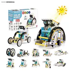 GENERICO - Robot Solar Educativo Kit de ciencia 12 en 1