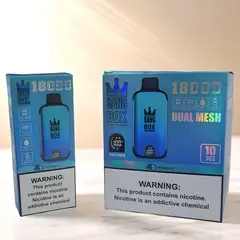 GENERICO - VAPEADOR BLUEBERRY ICE DE 18000 PUFFS.