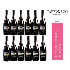TABERNERO - Vino Gran Tinto Semi Seco 750ml - 12 UND