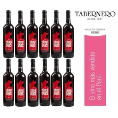 TABERNERO - Vino Tinto Pais 750ml - 12 UND