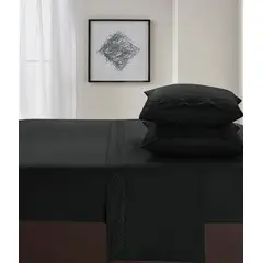 VENEZIA - Set de Sabanas de 1.5 pz de 4 Piezas 100% Algodón