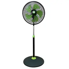 BOSSKO - Ventilador Pedestal 16" de 5 Aspas BK-8314VC Verde