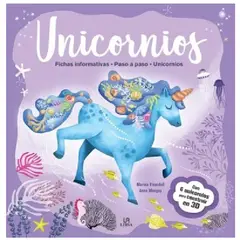GENERICO - Libro infantil Unicornios y KIT de CONSTRUCCIÓN en 3D