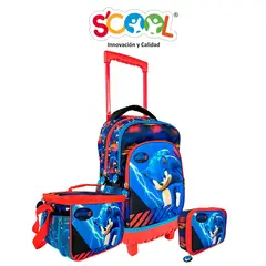 SCOOL - SET MOCHIRUEDAS MAGIC 3D SONIC MOVIE