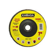KAMASA - Disco Lija Flap 7″ (180mm) grano 60