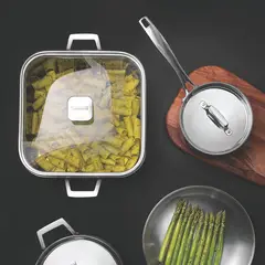 TRAMONTINA - Cacerola Cuadrada 22x22Cm 4 Lt Grano -