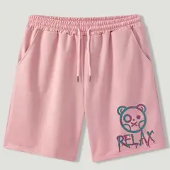 YANSUS - Short Hombre Algodon Oso Relax