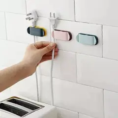 GENERICO - ORGANIZADOR DE CABLES ( BLISTER x 4 UNID) - ROSADO