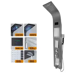 FRATELLI - COLUMNA DE DUCHA LED SATINADO SK-8051