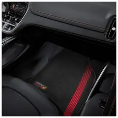 RED BULL - Piso Alfombra Racing Auto Camioneta Original 4 Pza