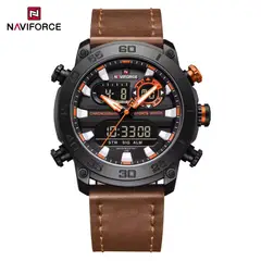 NAVIFORCE - Marron Blanco NF9235