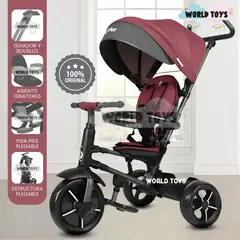 KIDS - Triciclo Guiador «STARITE» Pink