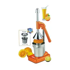 GENERICO - Exprimidor manual de acero inoxidable HJ-516 Brikenia