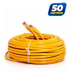 GENERICO - Cable De Red Internet Cat 6E Ethernet 50 Metros RJ45