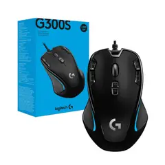 LOGITECH - Mouse Gamer Óptico G300S Alámbrico USB 2500dpi