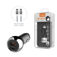 LDNIO - Cargador de Auto Fast Charging 3.0 para Galaxy Note 10/20 Ultra