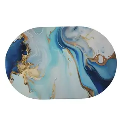 GENERICO - Alfombra de Baño Antideslizante para Piso Color Cielo Claro