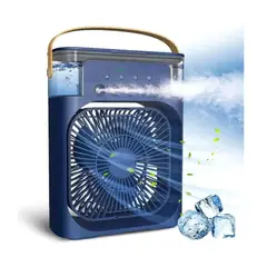 GENERICO - Ventilador Humidificador Portátil Azul