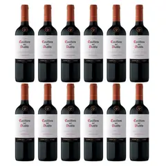 CASILLERO DEL DIABLO - Vino Carmenere 750ml - 12 UND