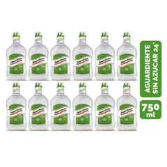 GENERICO - Aguardiente Antioqueño Verde 750ml - 12 UND