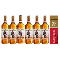 CAPITAN MORGAN - Ron CAPTAIN MORGAN 700ml - 6 UND