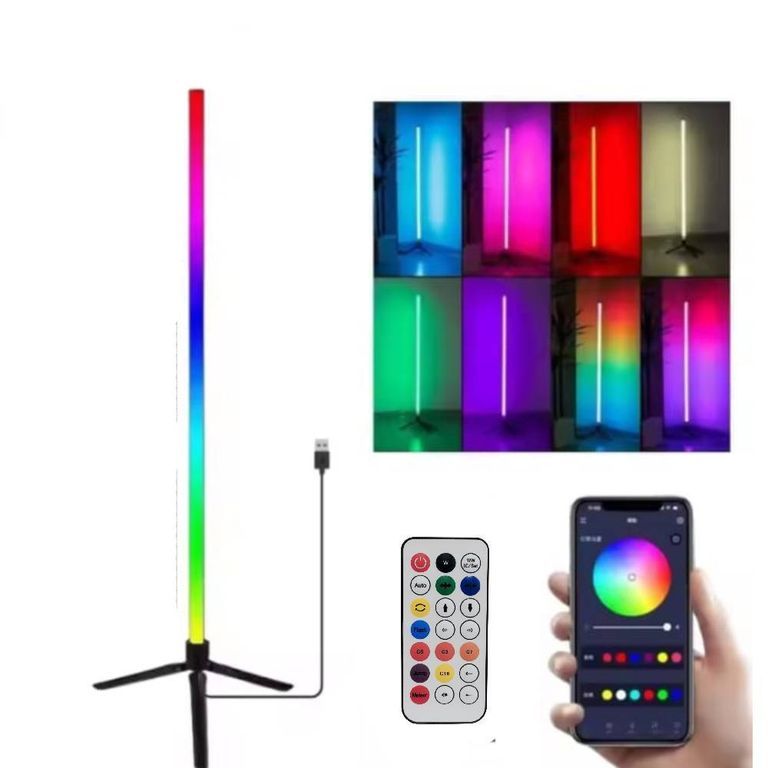 Lampara Led Rgb Barra con Tripode 120cm Ritmica