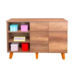 TEMEL - Aparador Vintage Mueble Aparador Melamina