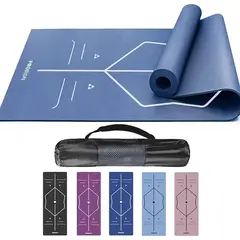 PROIRON - Mat de Yoga Asana de 4MM Azul