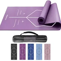 PROIRON - Mat de Yoga Asana de 4MM Morado