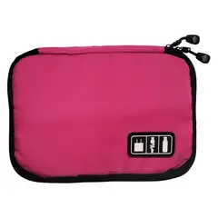 GENERICO - ESTUCHE ORGANIZADOR DE ACCESORIOS Y CABLES IMPERMEABLE COLOR FUCCIA