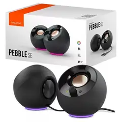 CREATIVE - PARLANTE PEBBLE SE RGB 2.0 4.4W / 8.8W 3.5MM USB-POWER BLACK