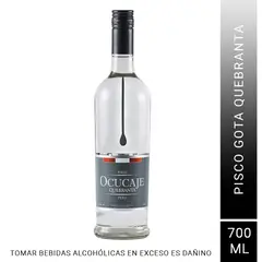 OCUCAJE - Pisco Gota Quebranta X 700 ML