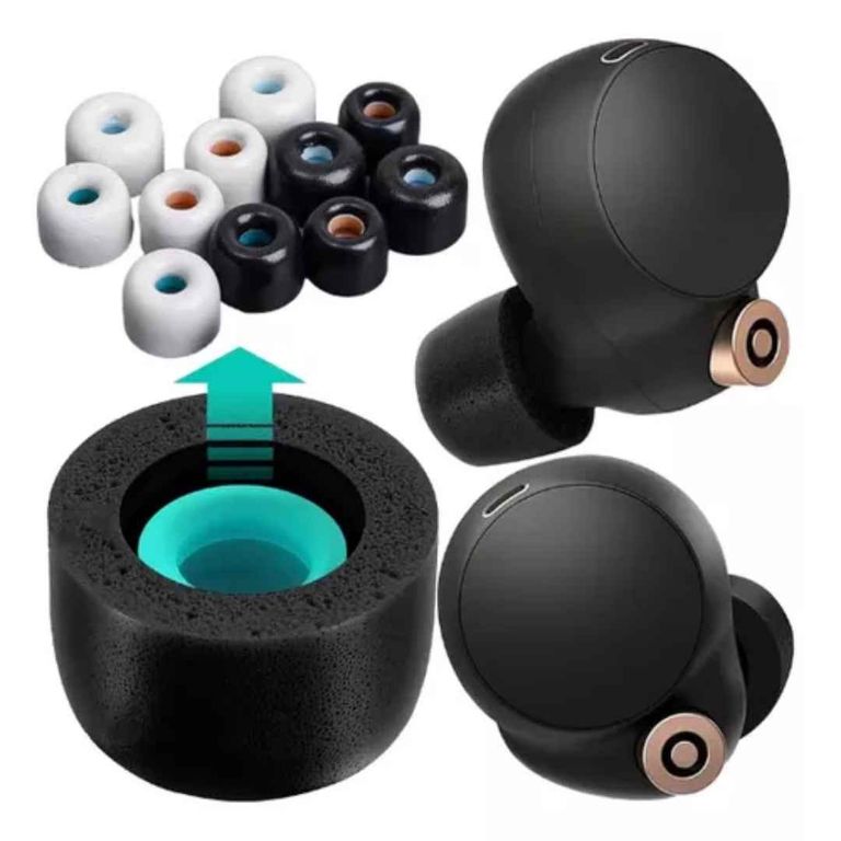 Almohadillas para audifonos Sony Wf-1000 xm 4 Wf-1000 xm 3 espuma 1 par