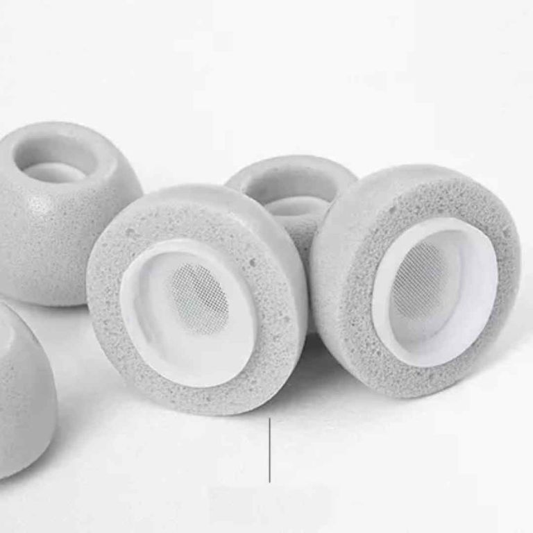 Almohadillas de espuma compatible con AirPods Pro 1 - 2 (Talla L) gris