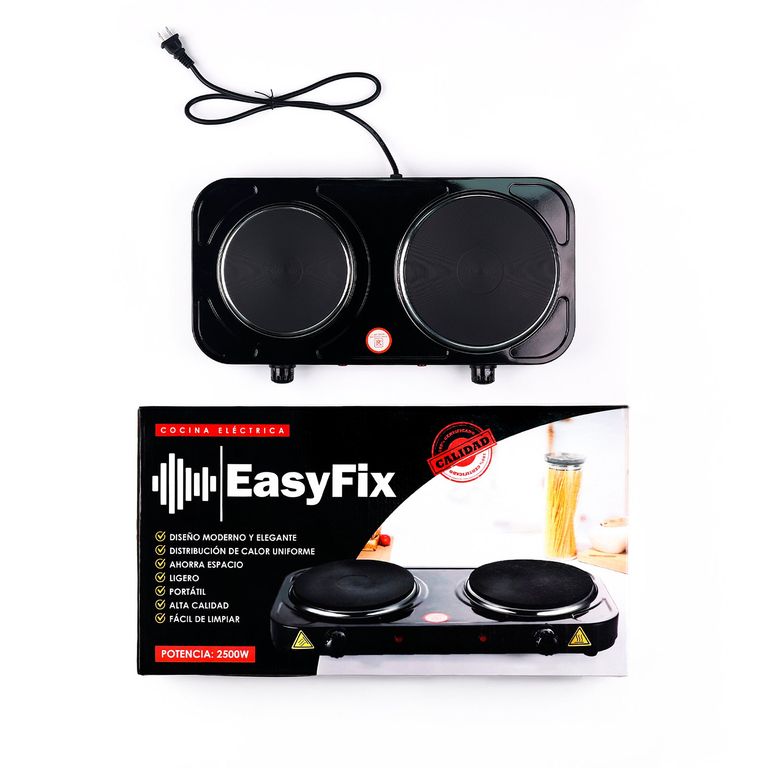 Cocina Eléctrica Negra