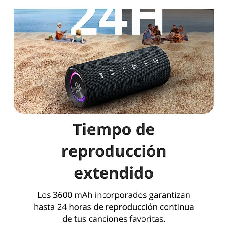 Parlante Mirtune C2 - IPX7- 24W ORIGINAL