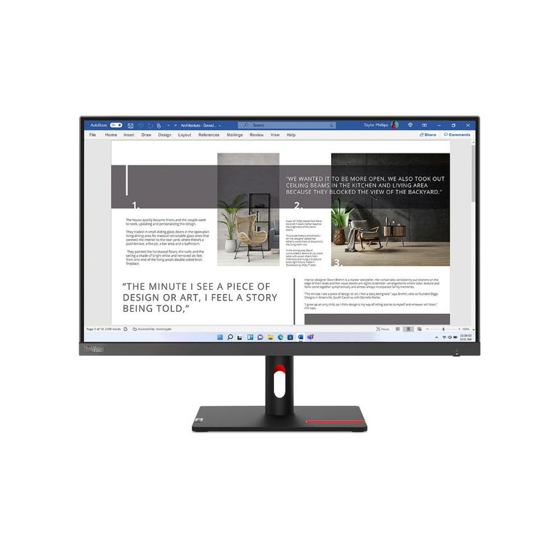 Monitor ThinkVision S27i-30 27” - Negro